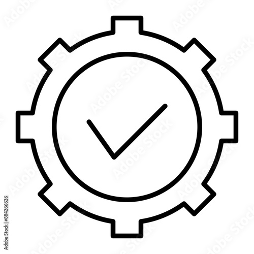 Maintenance icon. outline icon