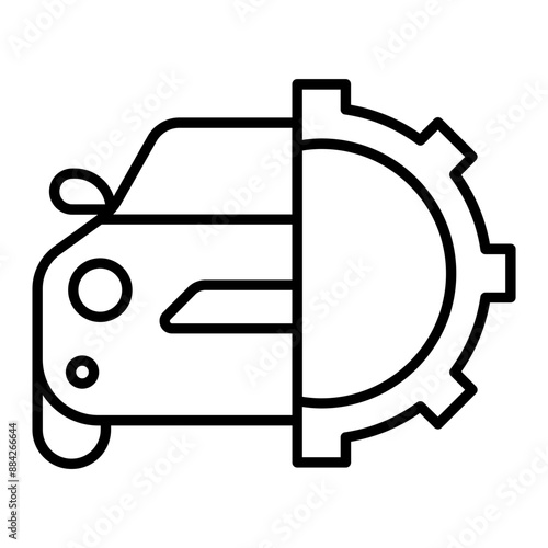 Maintenance icon. outline icon