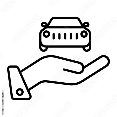 Maintenance icon. outline icon