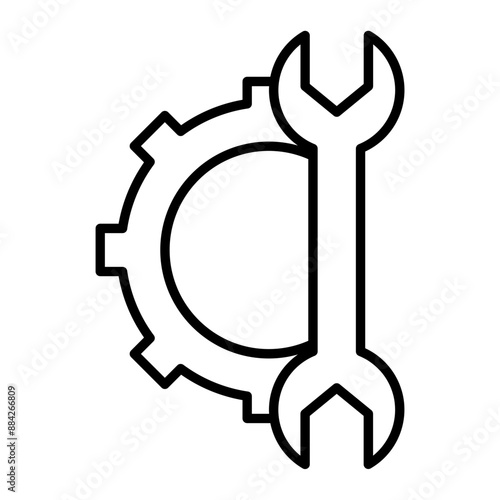 Repair icon. outline icon
