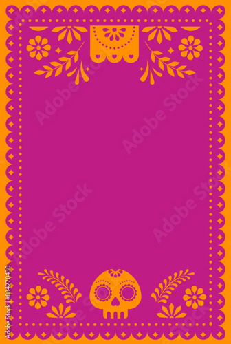 Mexican decorative frame