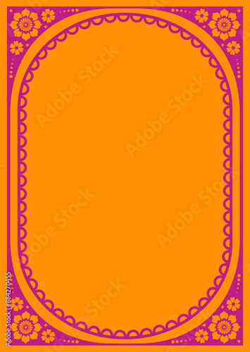 Mexican decorative frame