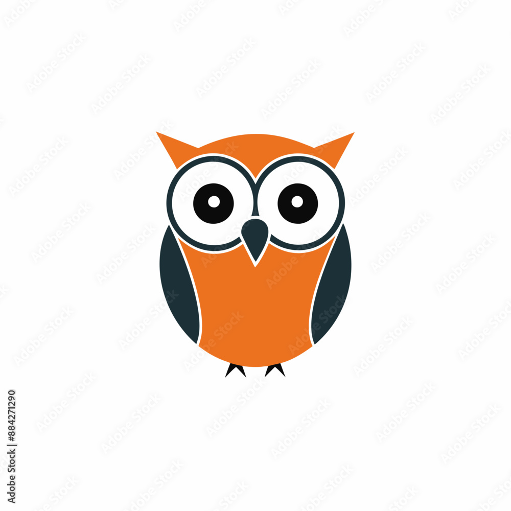 Fototapeta premium cartoon owl