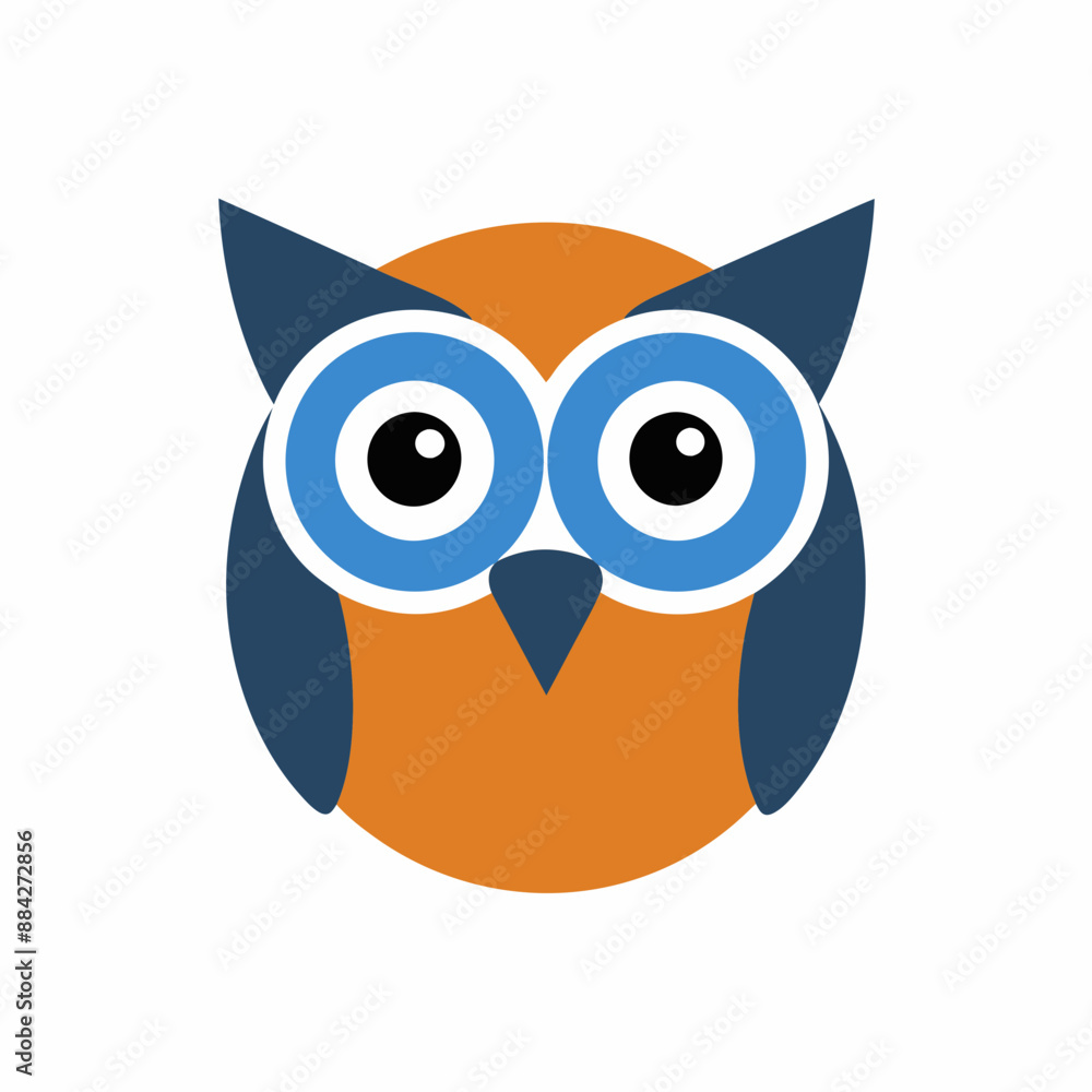 Obraz premium cartoon owl