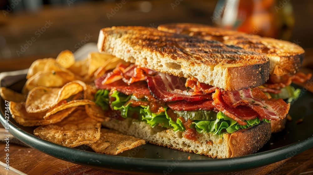 Grilled Bacon Sandwich Grilled Bacon Sandwich