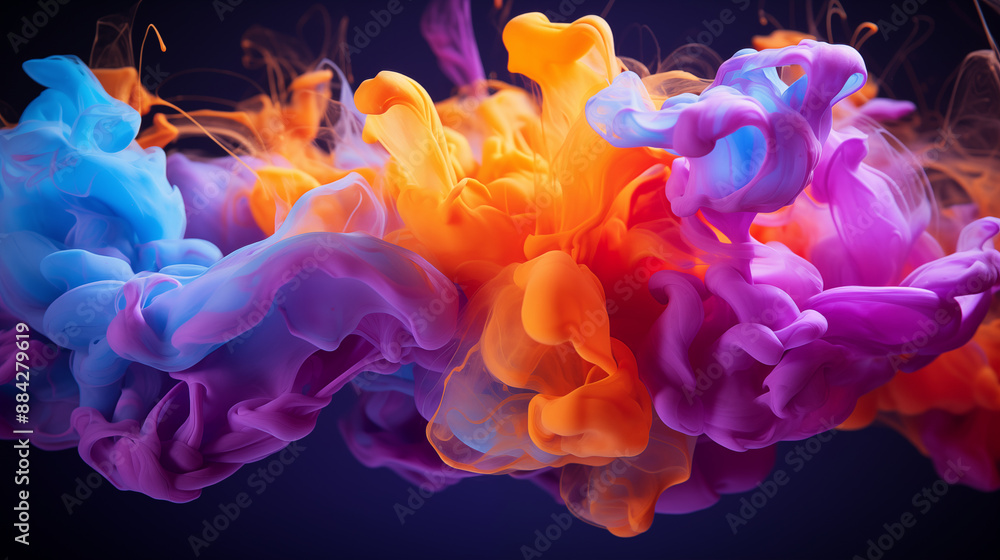 Colorful Flowing Paint on Purple Background, Abstract Image, Texture, Pattern Background, Wallpaper, Cover and Screen of Smartphone, Cell Phone, Computer, Laptop, 9:16 and 16:9 Format Colorful Flowing Paint on Purple Background, Abstract Image, Texture, Pattern Background, Wallpaper, Cover and Screen of Smartphone, Cell Phone, Computer, Laptop, 9:16 and 16:9 Format