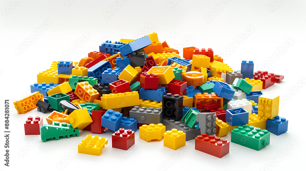 Naklejka premium wallpaper, a toy for children's creativity