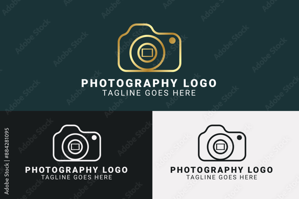 Obraz premium Photography logo collection