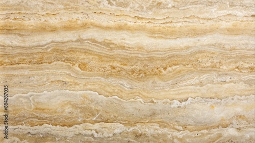 Yellow travertine stone wall texture background