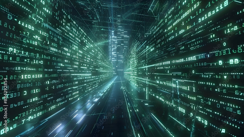 Realism of Digital Fortress with Encrypted Data Streams Realism of Digital Fortress with Encrypted Data Streams