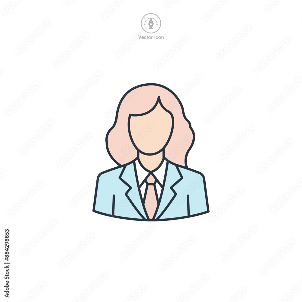 Avatar Icon theme symbol vector illustration isolated on white background Avatar Icon theme symbol vector illustration isolated on white background