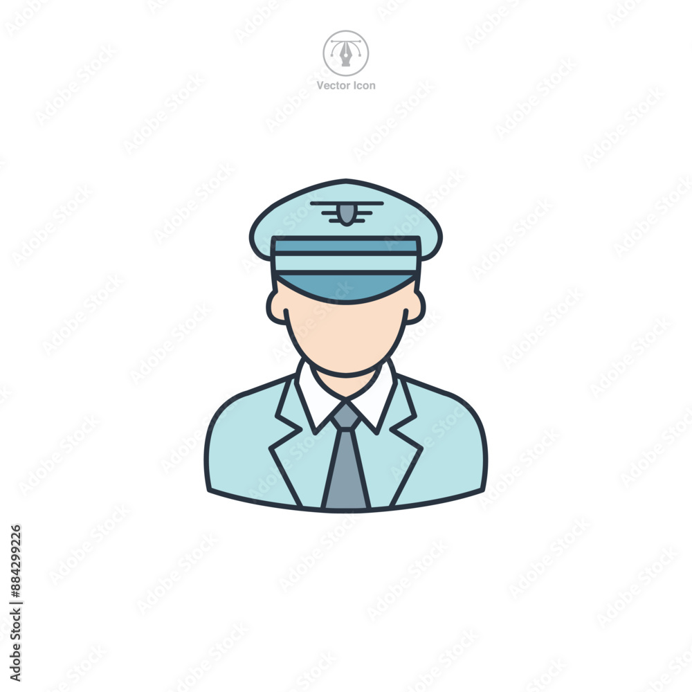 Avatar Icon theme symbol vector illustration isolated on white background Avatar Icon theme symbol vector illustration isolated on white background