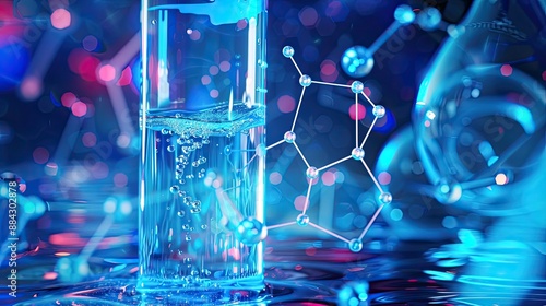 health benefits of hydrogen water infused with molecular hydrogen gas diagram infographics