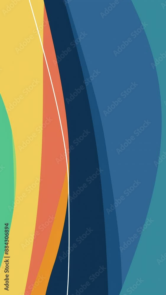 Blue And Orange Abstract Background Blue And Orange Abstract Background