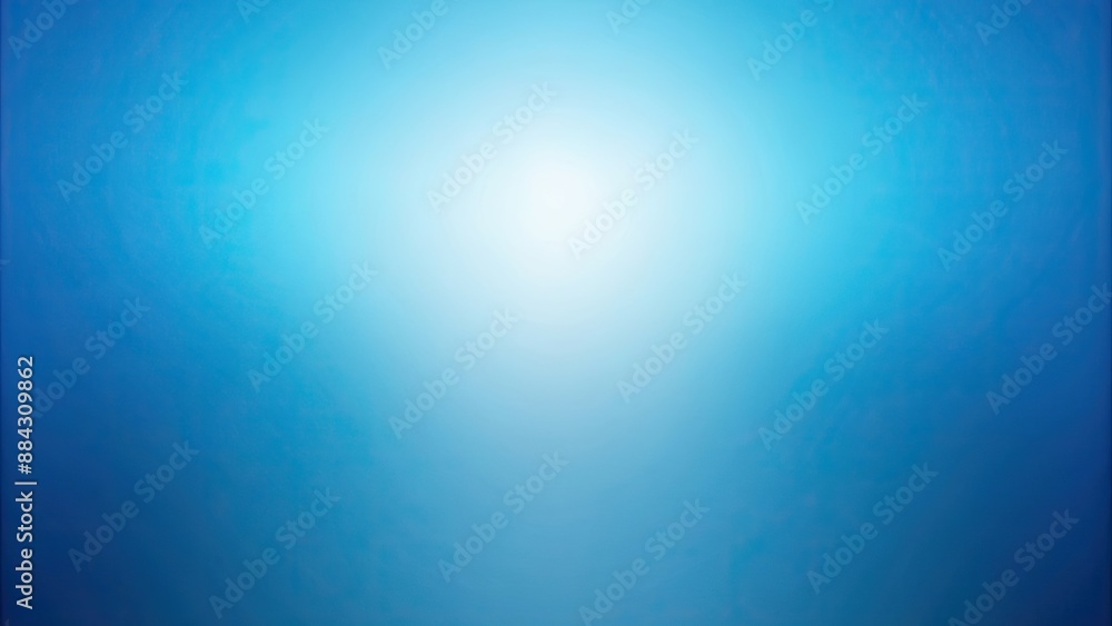 Obraz premium Blue background with soft gradient for use as a backdrop or design element, blue, background, gradient, design, texture