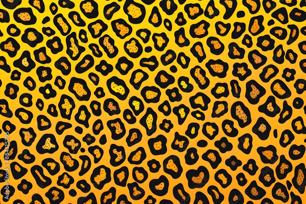 Abstract leopard print pattern. Abstract leopard print pattern.
