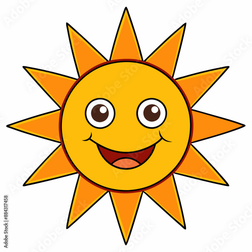 sun cartoon character