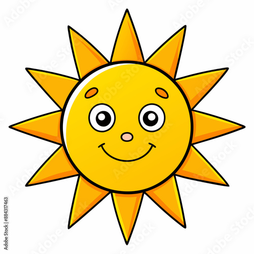 sun cartoon character