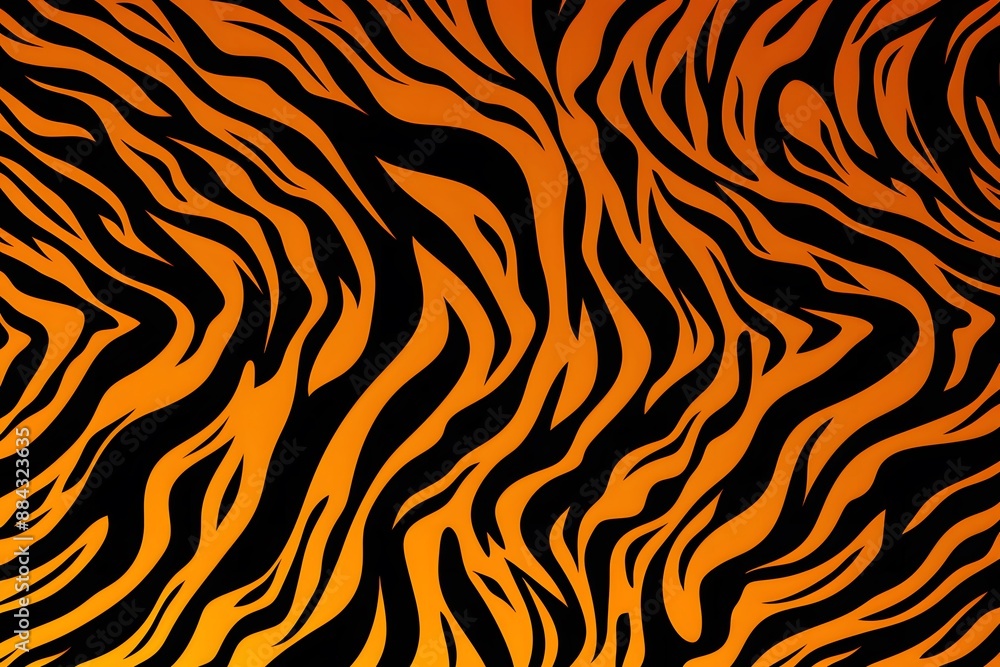 Abstract Tiger Stripes Background. Abstract Tiger Stripes Background.