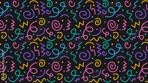 Exploring the Vibrant World of Abstract Art: A Journey Through Colorful Patterns and Whimsical Designs