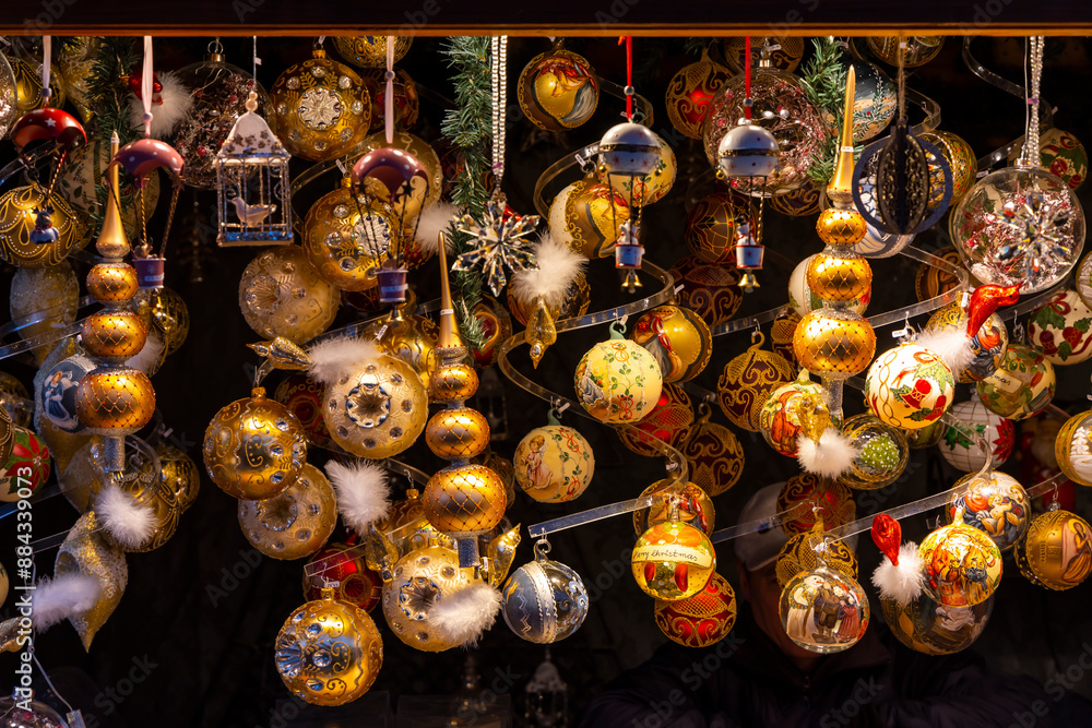 Christmas decoration in Vienna, Austria Christmas decoration in Vienna, Austria