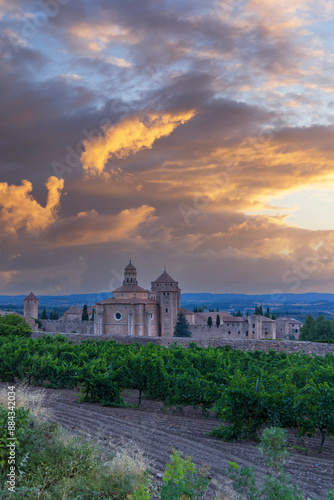 Royal Abbey of Santa Maria de Poblet, cistercian monastery, Catalonia, Spain photo