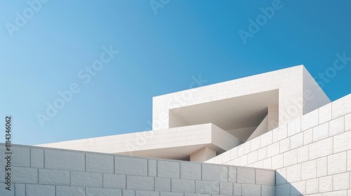 modern building in the city, office building with sky, white buildings