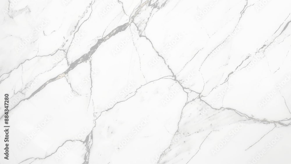 Obraz premium Marble background.White stone texture with gray shadow.Panoramic format. Stone ceramic art wall interiors backdrop design. 