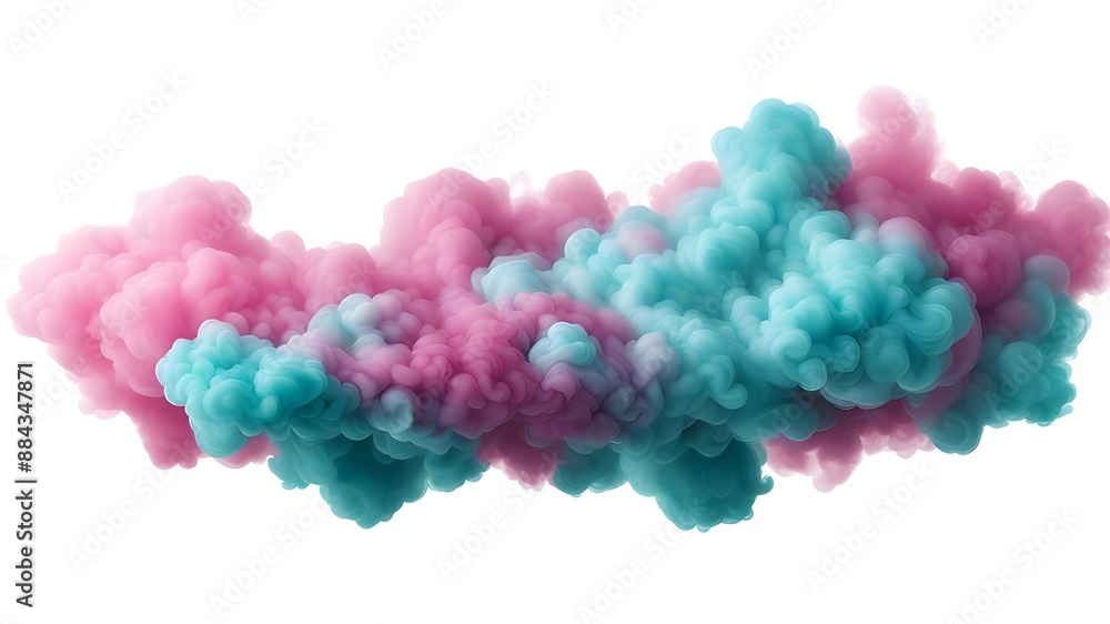 Fototapeta premium smoke cloud or sink cloud