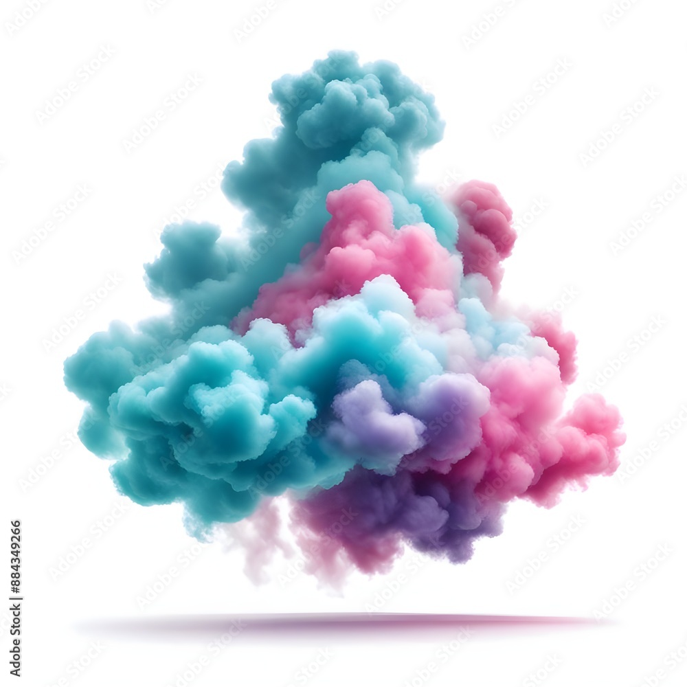 Fototapeta premium smoke cloud or sink cloud