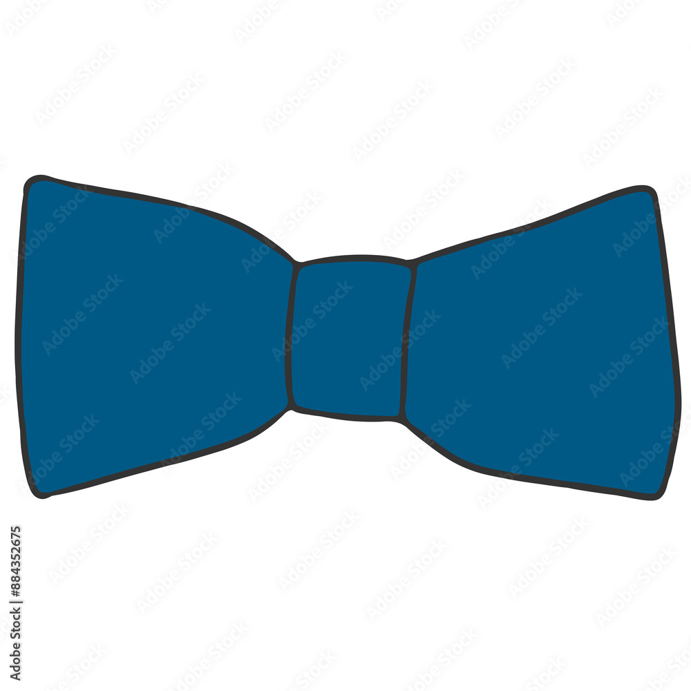 navy blue bow tie mockup cartoon illustration navy blue bow tie mockup cartoon illustration