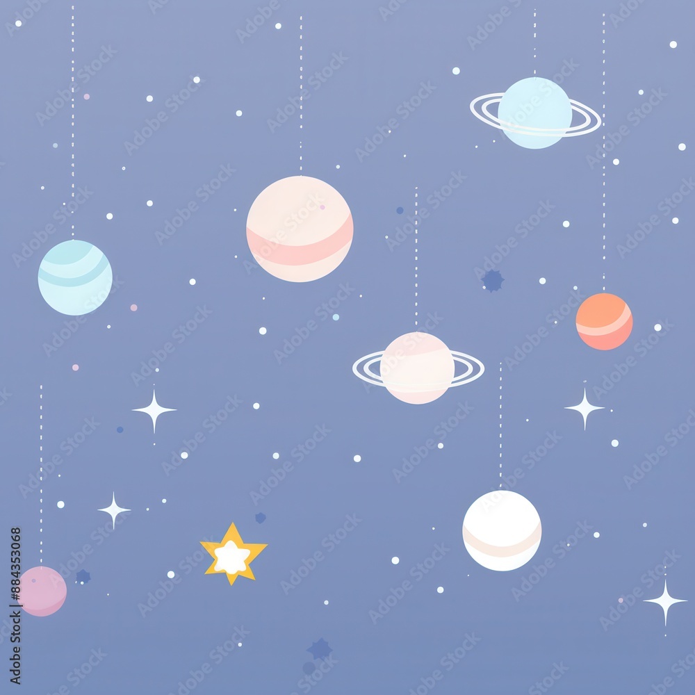 Cosmic Dreamscape Pixel Art Space Scene with Pastel Planets, Animated Spaceships, and Glowing Celestial Bodies Cosmic Dreamscape Pixel Art Space Scene with Pastel Planets, Animated Spaceships, and Glowing Celestial Bodies
