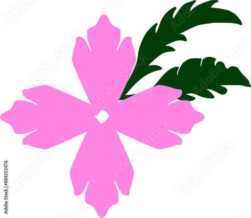 pink flower icon