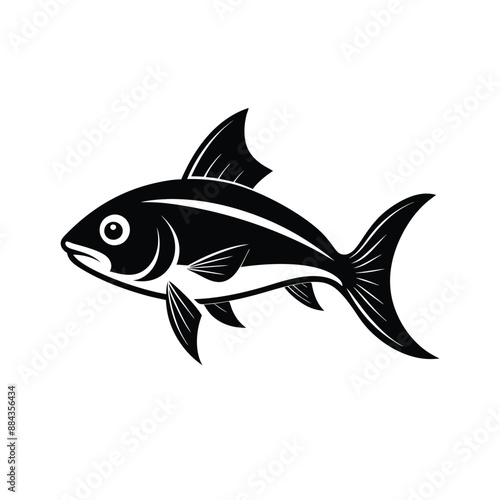 Fish  Silhouette Vector Illustration