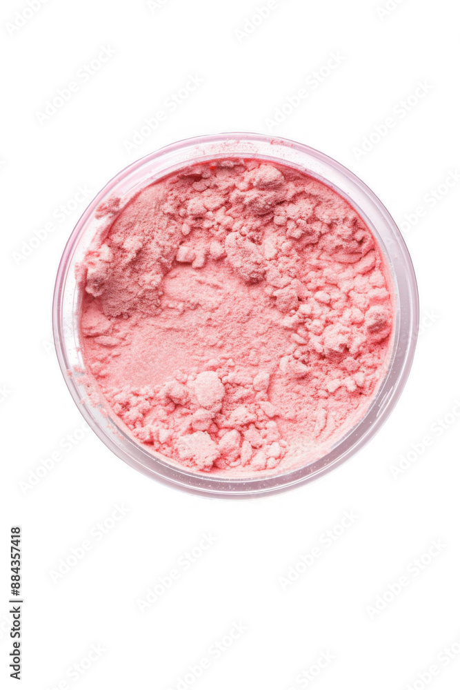 Pink Face Powder Container Pink Face Powder Container