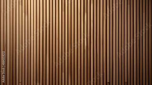 Wallpaper Mural Natural wood paneling with vertical slats for interior design or textured backdrop Torontodigital.ca