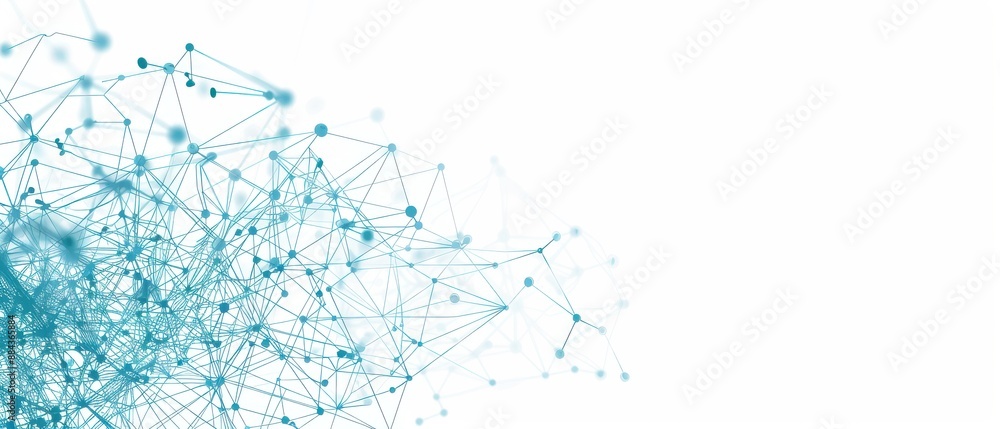 A blue and white background with a lot of dots A blue and white background with a lot of dots