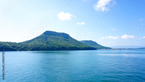 小豆島行きフェリーの風景