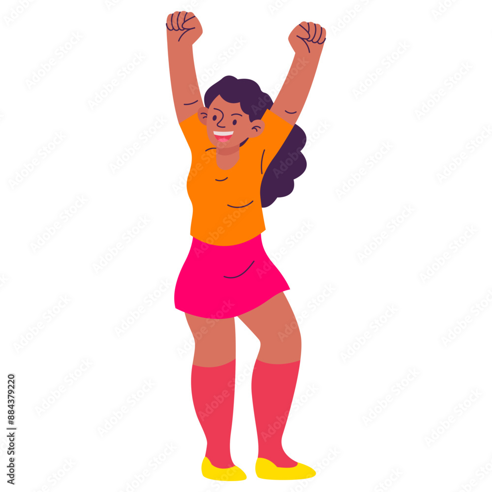 Happy People Illustration Happy People Illustration
