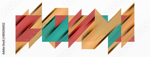 Speed and sport geometric background. Color lines dynamic template for wallpaper, banner, background or landing