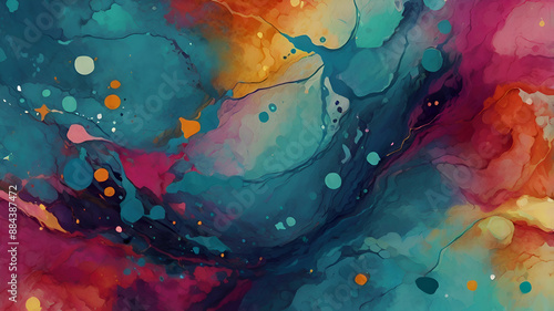 abstract watercolor background