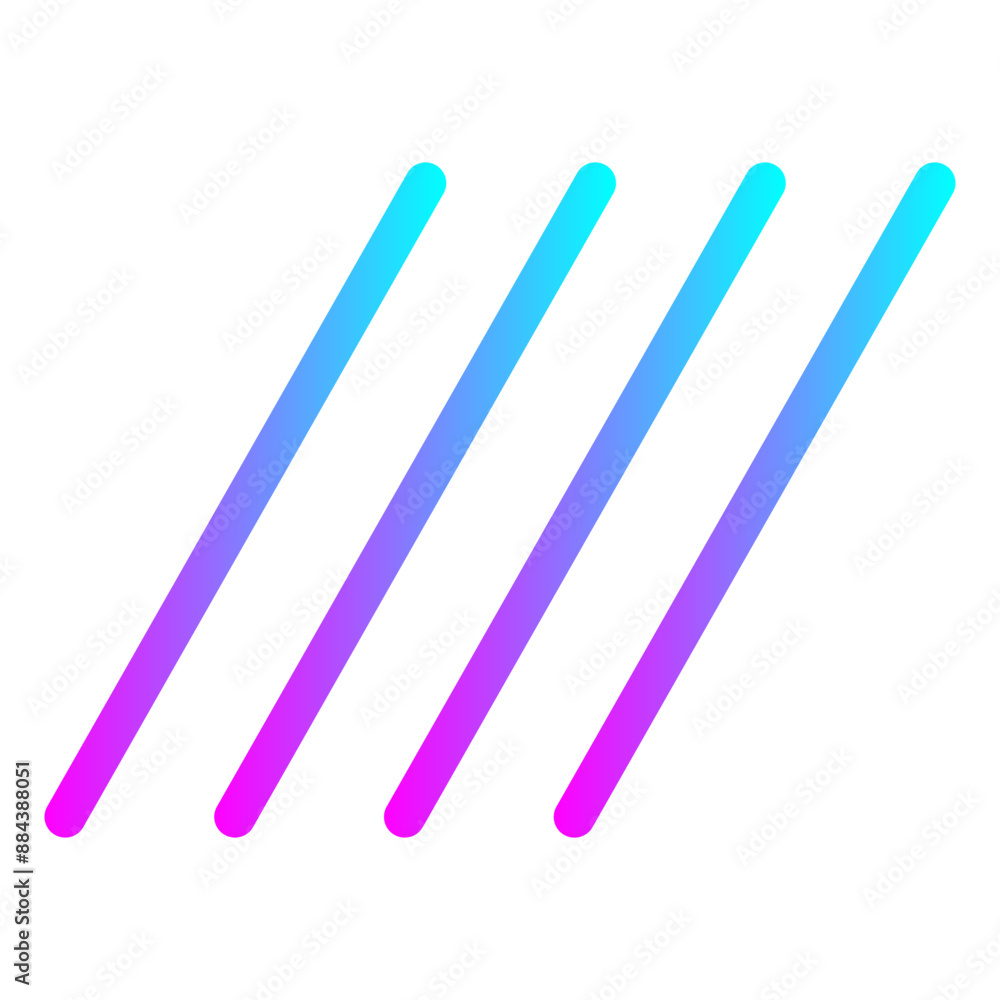 Simple Memphis Geometric Line Shape Simple Memphis Geometric Line Shape