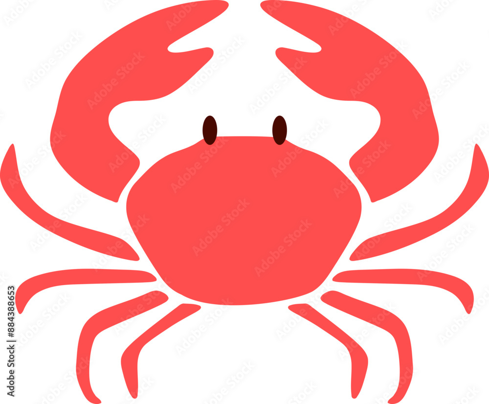 Crab Vector Illustration Crab Vector Illustration