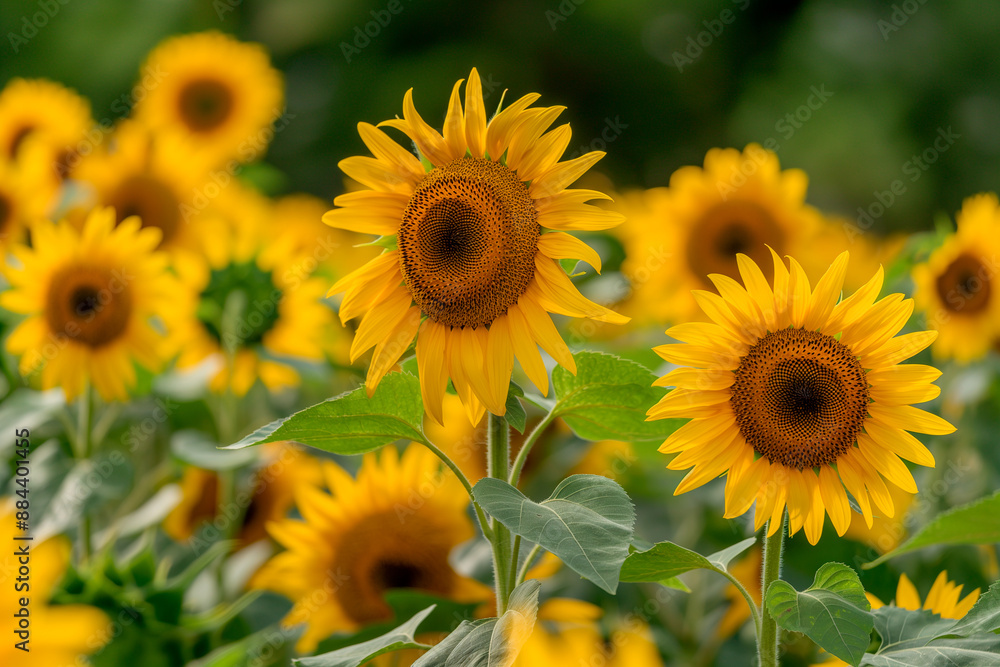 beautiful fresh yellow sunflowers flowers in full frame background beautiful fresh yellow sunflowers flowers in full frame background