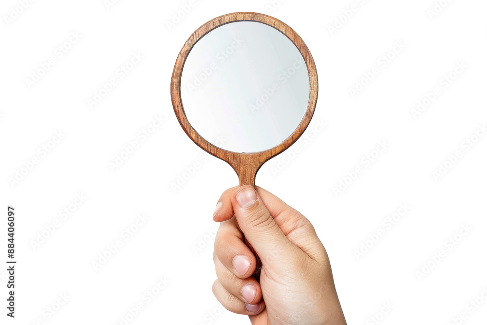 Person Holding Mirror in Hand PNG Isolated on Transparent Background Person Holding Mirror in Hand PNG Isolated on Transparent Background