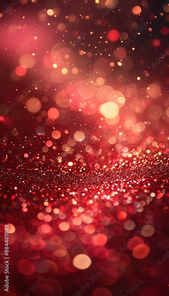 Vertical Banner, Shiny shining red and gold sparkles macro photo and blurred bokeh, background for Christmas, birthday and new year
Vertical Banner, Shiny shining red and gold sparkles macro photo and blurred bokeh, background for Christmas, birthday and new year