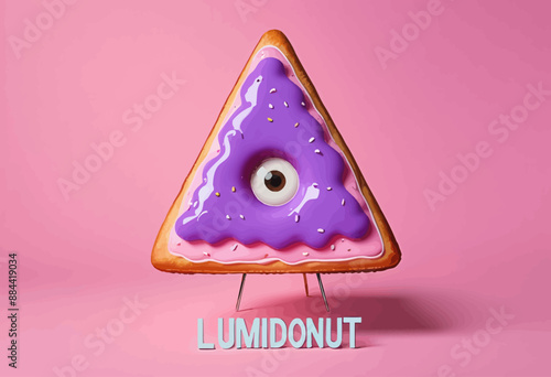Lumidonut: A Delightful Donut with a Surprising Eye