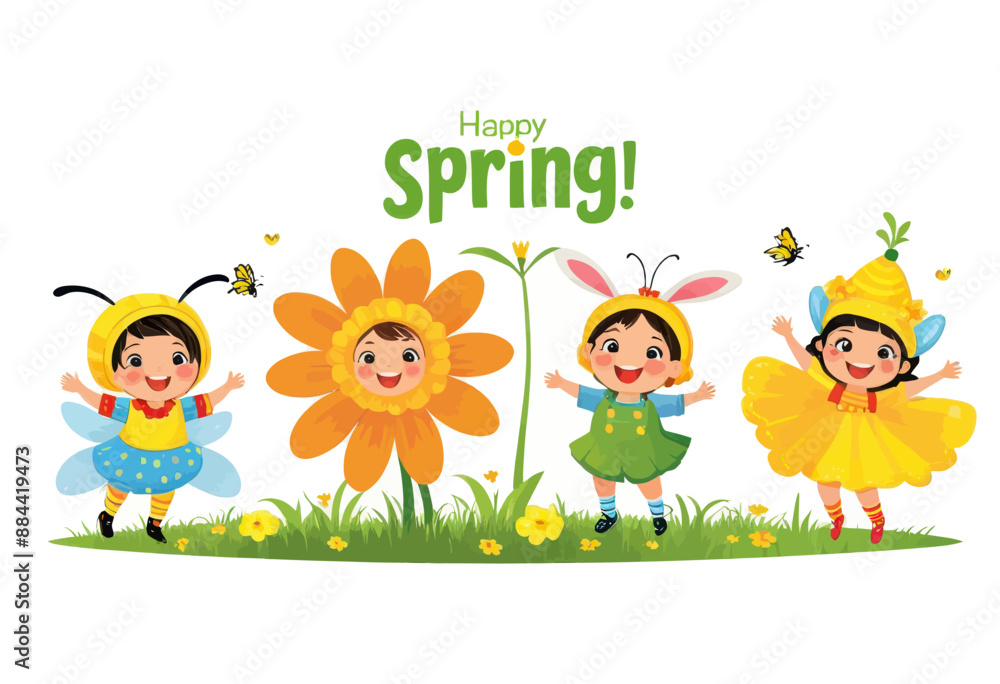 Fototapeta premium Happy Spring!