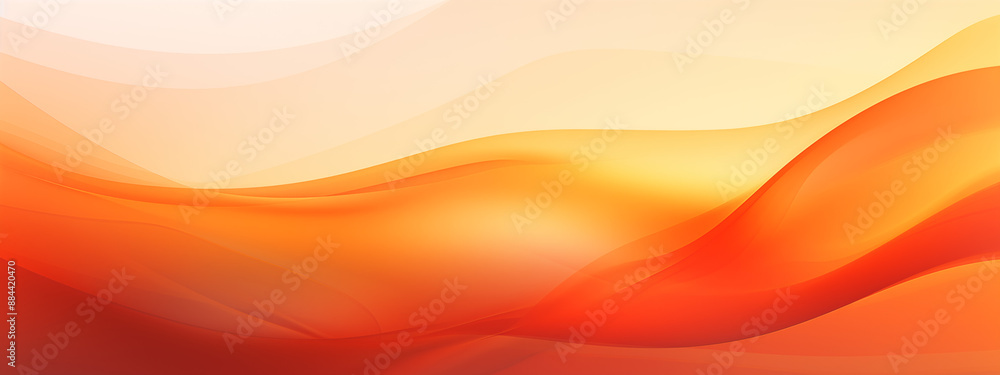 Vibrant Orange Wave Pattern Vibrant Orange Wave Pattern