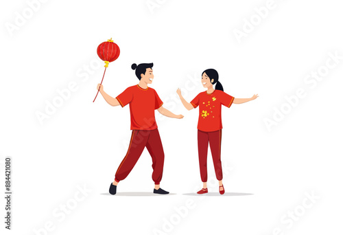 Celebration of Tradition: A Chinese New Year Celebrant